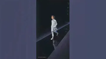 Models walk the runway at the Giorgio Armani FW2021 fashion show