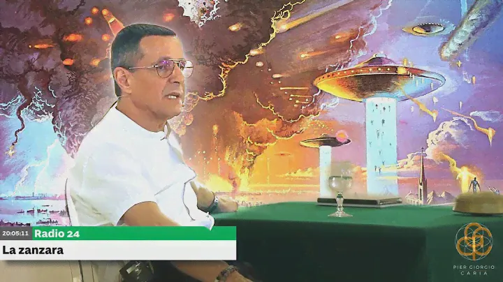 Pier Giorgio Caria: Gesù è venuto nel 1951 e coordina gli extraterrestri - La Zanzara 18.10.2024