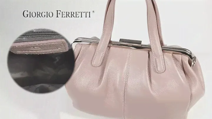 Genuine leather crossbody bag for women 2018122B by Giorgio Ferretti / Женская сумка через плечо