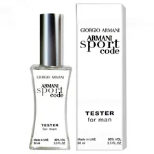 Тестер Giorgio Armani Armani Sport Code мужской 60 мл (Duty Free)