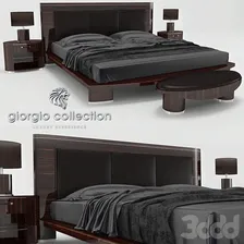 Кровать Giorgio Collection серия Luna - Кровати - 3D модель