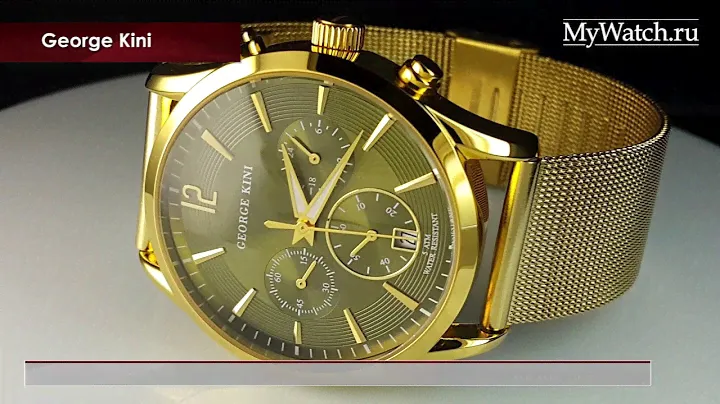 George Kini обзор мужских часов | Mywatch.ru