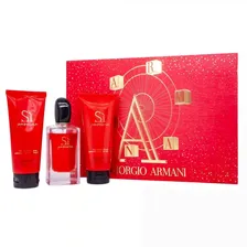 Подарочный набор Giorgio Armani Si Passion, 3в1