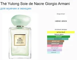 Giorgio Armani THE YULONG SOIE DE NACRE (duty free парфюмерия)